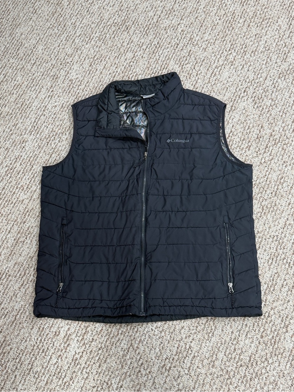 Columbia Men's Black Omni-heat Vest